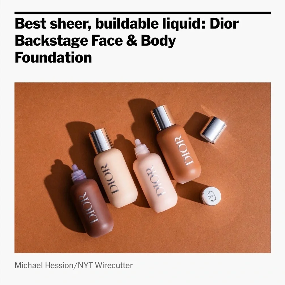 ✨ DIOR Backstage Face & Body Foundation - Shade: 7N • Full Size • Brand New 🎀
